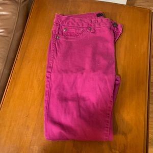 Pink jeans